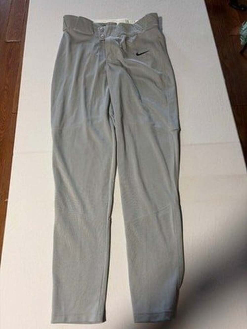 Nike Team Engineered Baseball Pants Mens S Gray PC9343-052 NWT Stretch